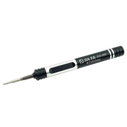 JIAFA JF-608-T4 Torx T4 Tournevis de réparation de téléphone portable (Noir)