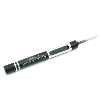 JIAFA JF-608-T4 Torx T4 Tournevis de réparation de téléphone portable (Noir)