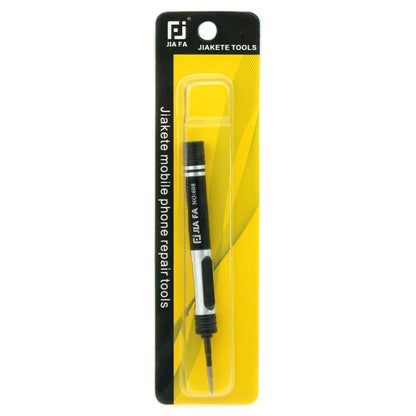 JIAFA JF-608-T4 Torx T4 Tournevis de réparation de téléphone portable (Noir)