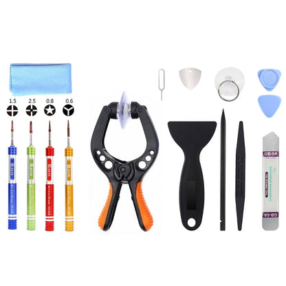 JIAFA JF-8103 Ensemble d'outils de réparation 15 en 1 pour iPhone 7