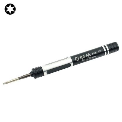 JIAFA JF-608-T5 Tournevis de réparation de téléphone portable Torx T5 (noir)