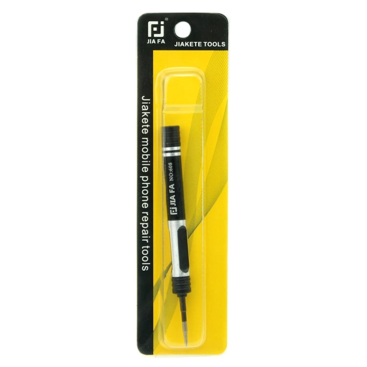 JIAFA JF-608-T5 Tournevis de réparation de téléphone portable Torx T5 (noir)