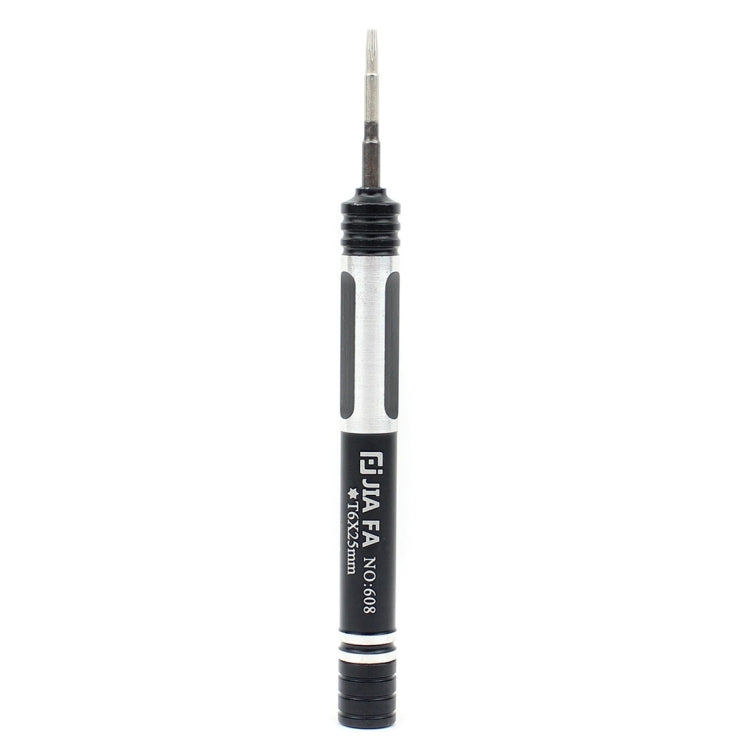 GF JF-608-T6 Tors T6 Tournevis de réparation de téléphone portable (Noir)