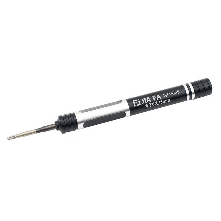 GF JF-608-T6 Tors T6 Tournevis de réparation de téléphone portable (Noir)