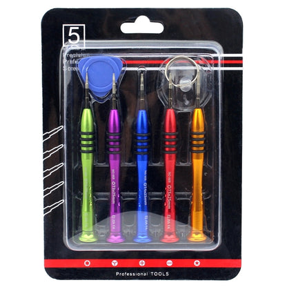 JIAFA JF-825 Ensemble d'outils de réparation de tournevis Torx 7 en 1