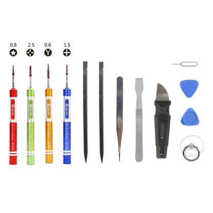 JIAFA JF-878 Ensemble d'outils de réparation 13 en 1 pour iPhone / Samsung / Xiaomi