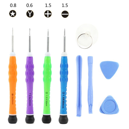 JIAFA JF-8110 Ensemble d'outils de réparation 9 en 1 pour iPhone 7 et 7 Plus / Samsung