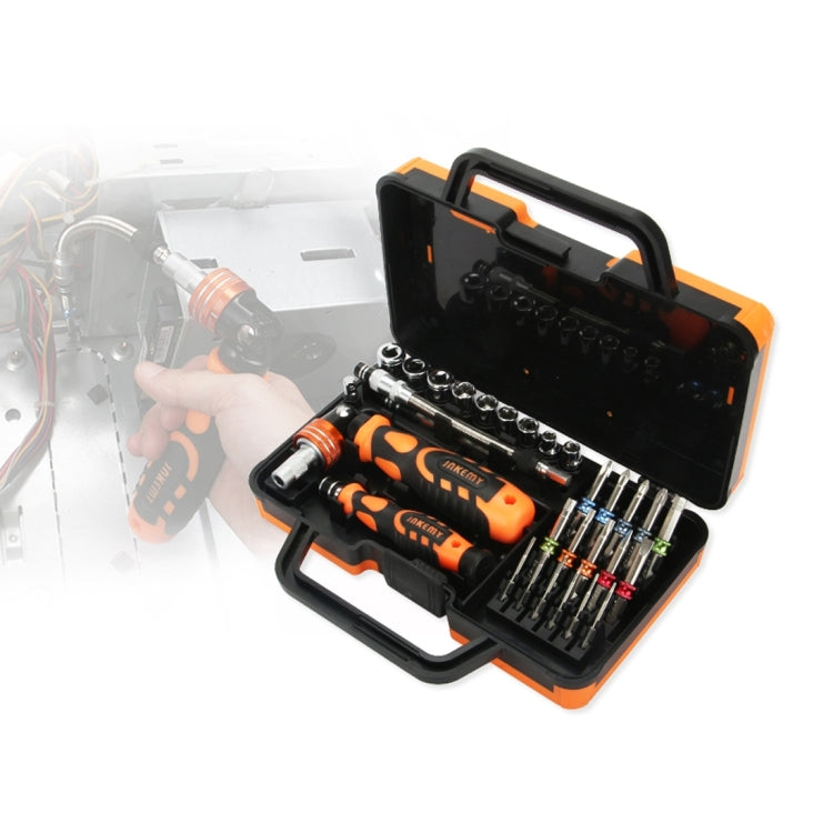 JAKEMY JM-6123 31 en 1 anneau de couleur ensemble d'outils de réparation de tournevis professionnel