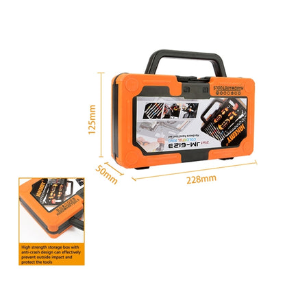 JAKEMY JM-6123 31 en 1 anneau de couleur ensemble d'outils de réparation de tournevis professionnel