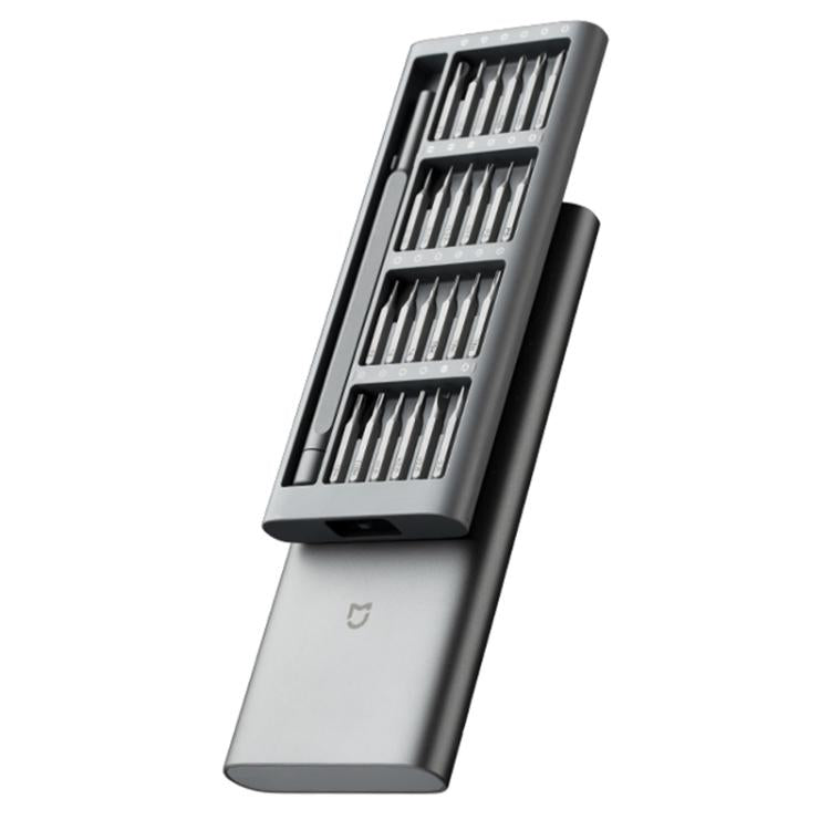 Kit de tournevis d'origine Xiaomi Mijia Wiha à usage quotidien 24 en 1 embouts magnétiques de précision boîte en aluminium ensemble de tournevis Mijia Wiha