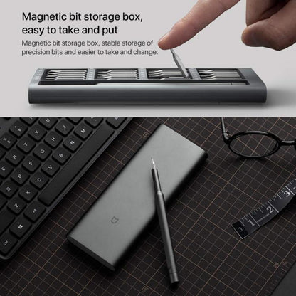 Kit de tournevis d'origine Xiaomi Mijia Wiha à usage quotidien 24 en 1 embouts magnétiques de précision boîte en aluminium ensemble de tournevis Mijia Wiha