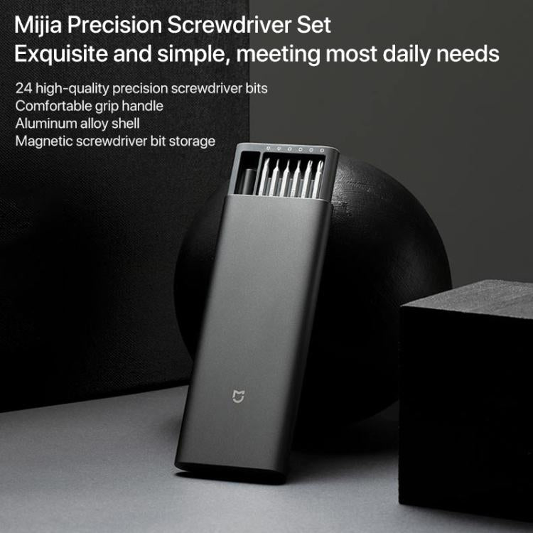 Kit de tournevis d'origine Xiaomi Mijia Wiha à usage quotidien 24 en 1 embouts magnétiques de précision boîte en aluminium ensemble de tournevis Mijia Wiha