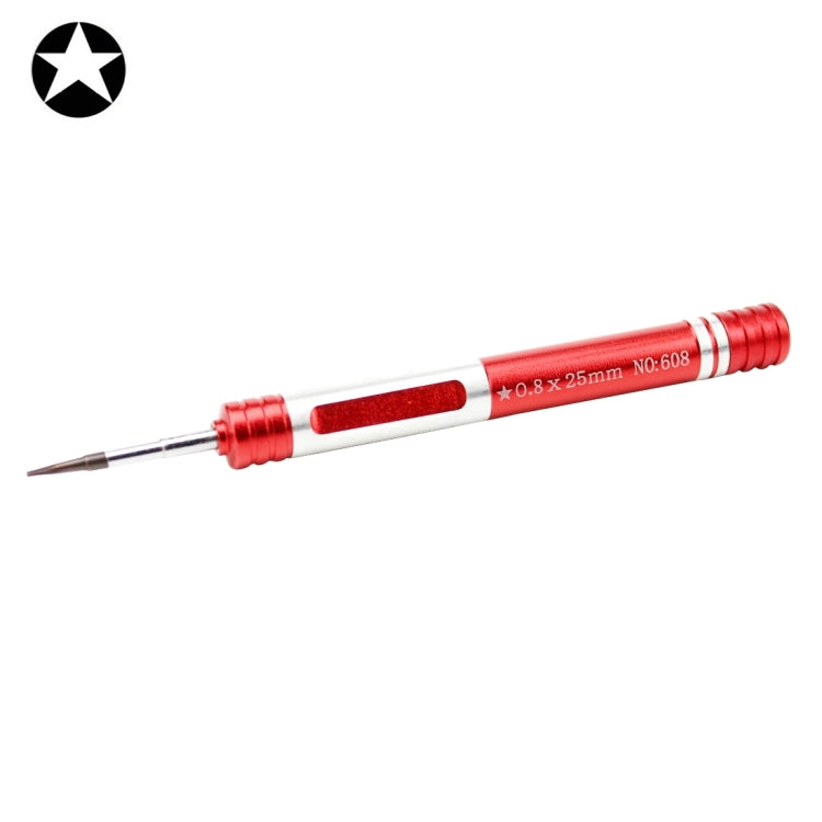 608-0.8 Tournevis Pentalobe 0.8 pour vis du port de chargement iPhone