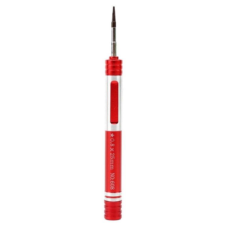 608-0.8 Tournevis Pentalobe 0.8 pour vis du port de chargement iPhone