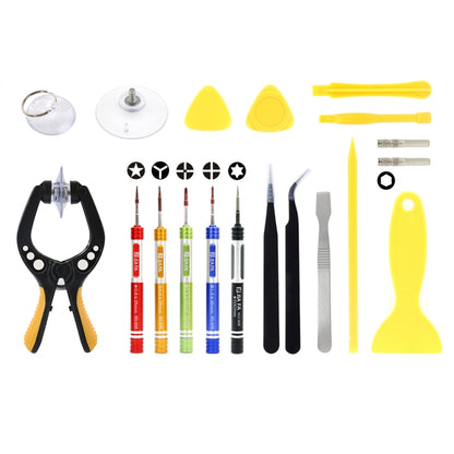 JIAFA JF-8148 Ensemble d'outils de réparation de téléphone 19 en 1 avec sac