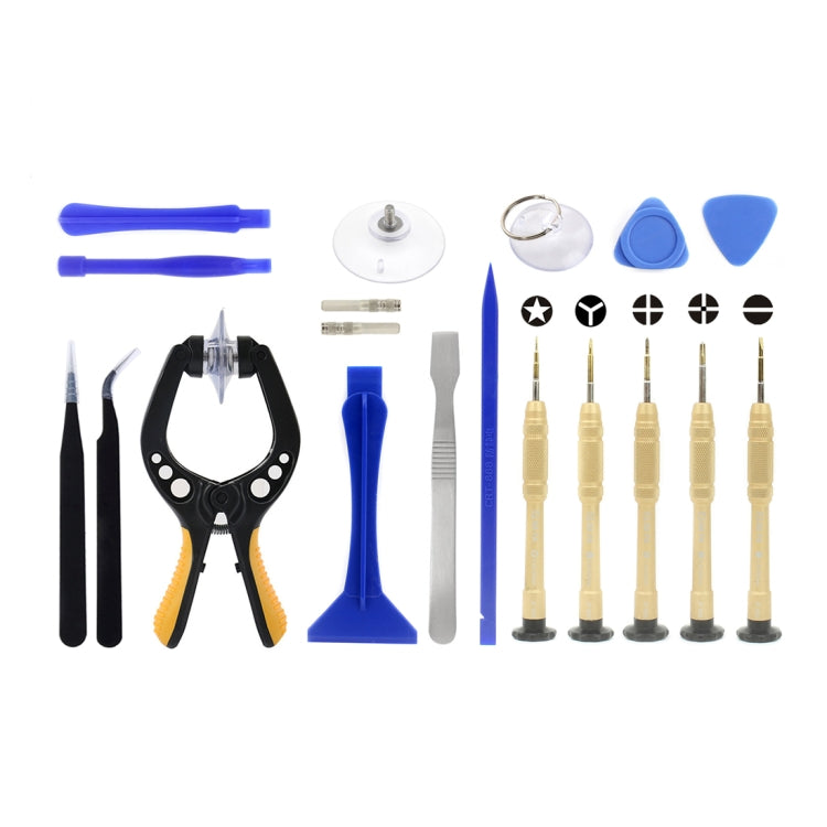 JIAFA JF-8149 Ensemble d'outils de réparation multifonctionnels 19 en 1 avec sac