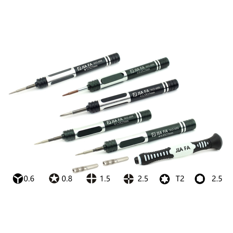 JIAFA JF-8150 Ensemble d'outils de réparation multifonctionnels 26 en 1 avec sac