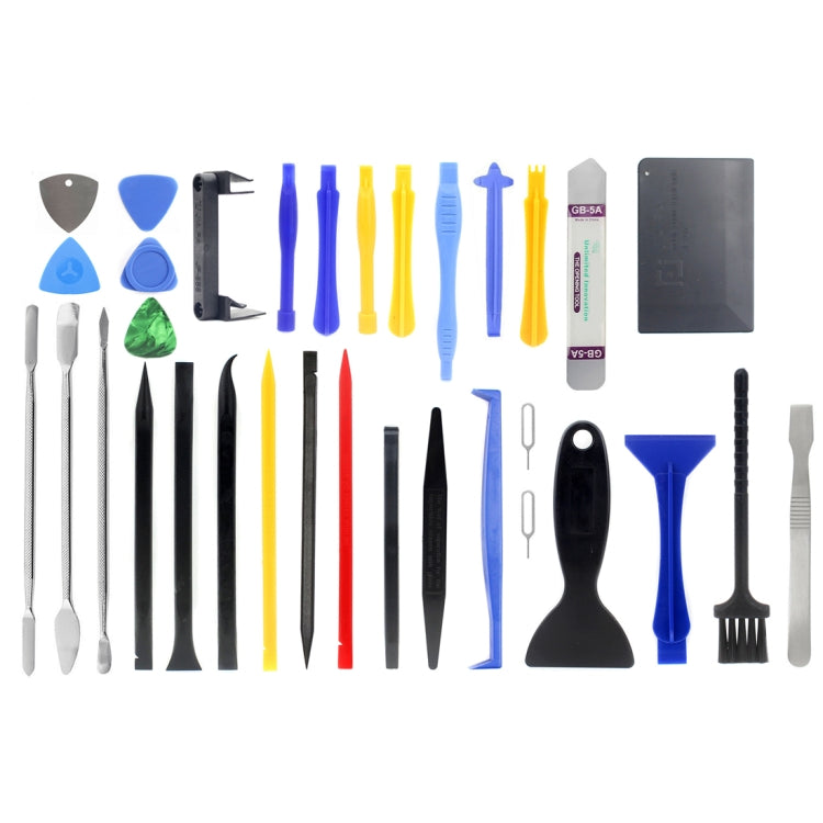 JIAFA JF-8153 Ensemble d'outils de réparation de téléphone 34 en 1