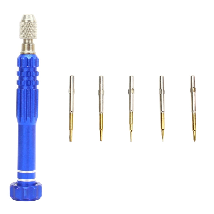 Jeu de tournevis de Style stylo polyvalent en métal 5 en 1, JF-6688 pour la réparation de téléphones
