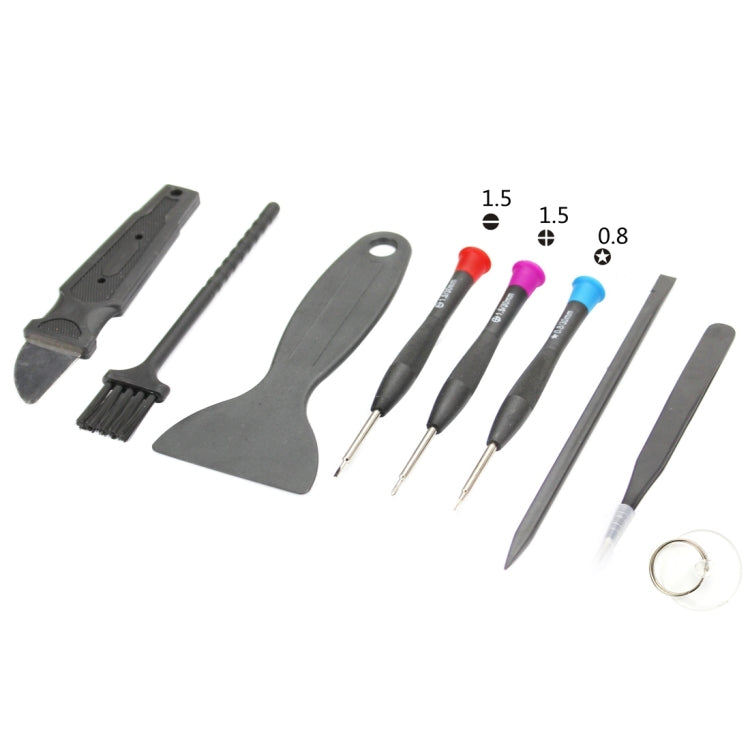 JF-876 Ensemble d'outils de réparation 9 en 1 pour téléphones