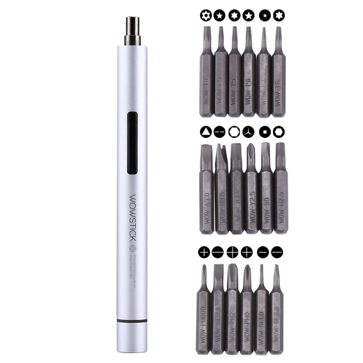 Wowstick 19 en 1 double puissance stylo à main intelligent kit de tournevis embouts de précision outil de réparation pour téléphones et tablettes