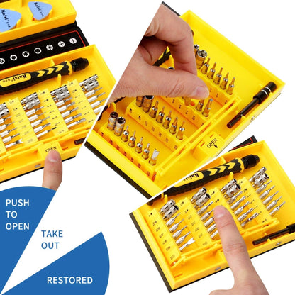 Kaisi 3801 Ensemble d'outils de réparation de téléphone d'ordinateur multifonctionnel 38 en 1