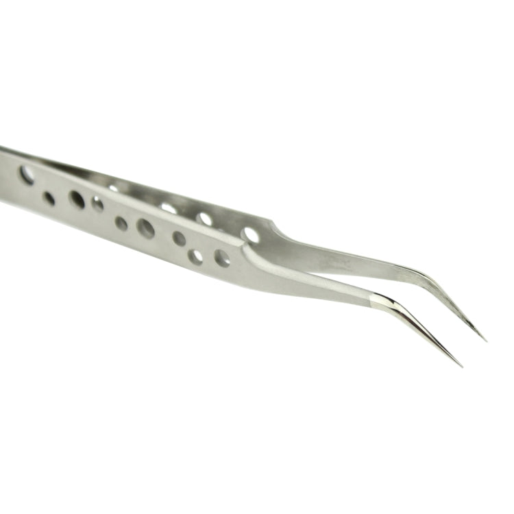JIAFA JF-602 Pince à épiler à pointe incurvée haute résistance