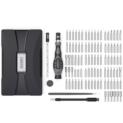 JAKEMY JM-8176 Kit d'outils de démontage et de réparation de téléphone portable 106 en 1