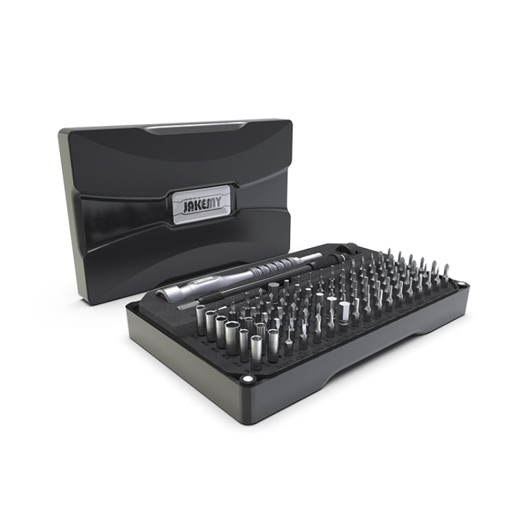 JAKEMY JM-8177 106 en 1 tournevis tête d'embout tige d'extension combinaison multifonctionnelle ensemble d'outils de réparation