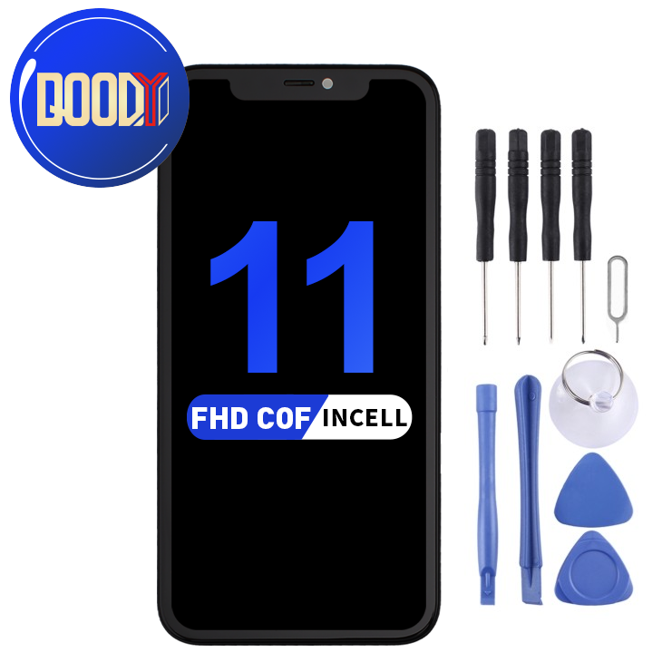 Écran iPhone 11 (FHD Incell Haute Luminosité) + Kit offert - Livraison 48h