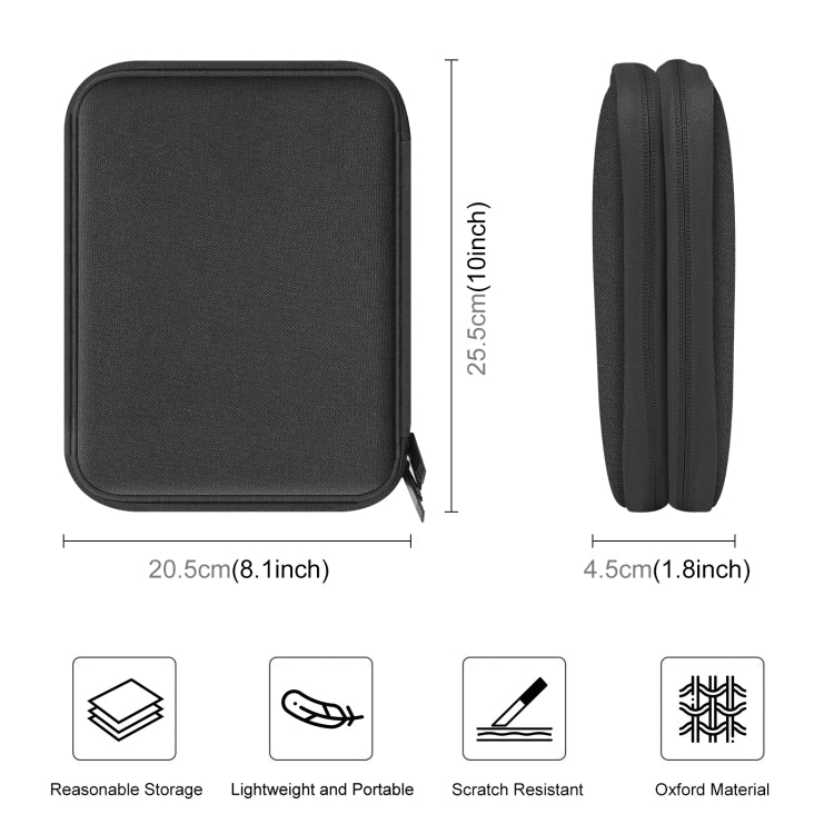HAWEEL – boîte de rangement pour bracelet de montre, écouteurs/disque U/câble numérique, étui de rangement, Watch Band Organizer, Size: L