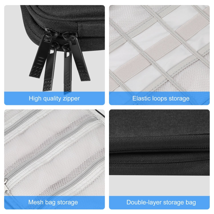HAWEEL – boîte de rangement pour bracelet de montre, écouteurs/disque U/câble numérique, étui de rangement, Watch Band Organizer, Size: L