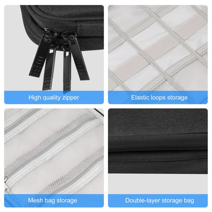 HAWEEL – boîte de rangement pour bracelet de montre, écouteurs/disque U/câble numérique, étui de rangement, Watch Band Organizer, Size: L