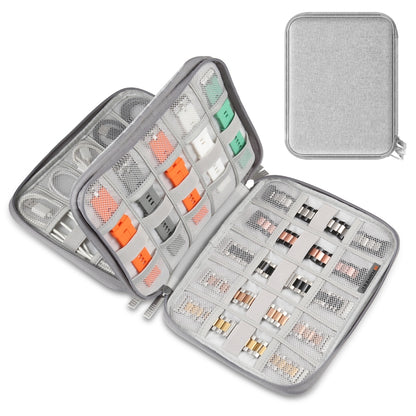 HAWEEL – boîte de rangement pour bracelet de montre, écouteurs/disque U/câble numérique, étui de rangement, Watch Band Organizer, Size: L