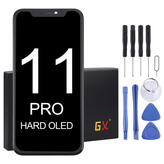 Écran LCD matériel OLED et assemblage complet de numériseur avec cadre pour iPhone 11 Pro