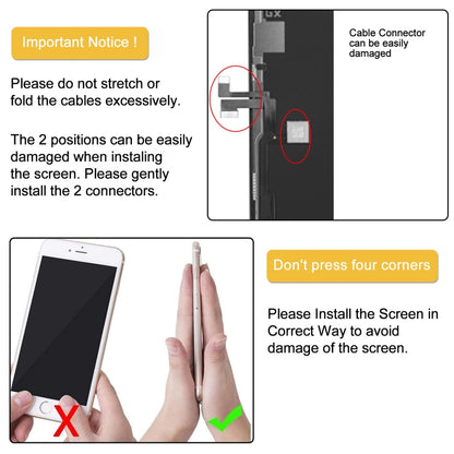 Écran LCD matériel OLED et assemblage complet de numériseur avec cadre pour iPhone 11 Pro