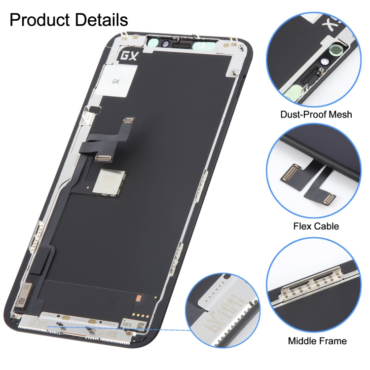 Écran LCD matériel OLED et assemblage complet de numériseur avec cadre pour iPhone 11 Pro