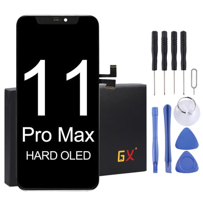 Écran LCD matériel OLED et assemblage complet de numériseur avec cadre pour iPhone 11 Pro Max