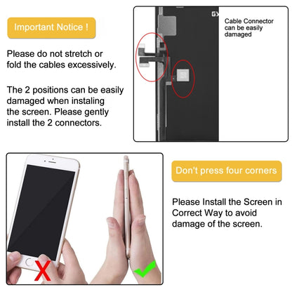 Écran LCD matériel OLED et assemblage complet de numériseur avec cadre pour iPhone 11 Pro Max
