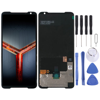 Écran LCD matériel AMOLED et numériseur complet pour Asus ROG Phone II ZS660KL