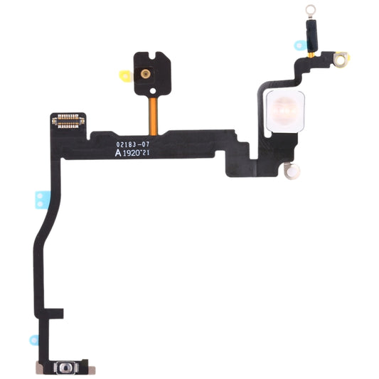 Bouton d'alimentation, câble flexible de lampe de poche et câble flexible de microphone pour iPhone 11 Pro