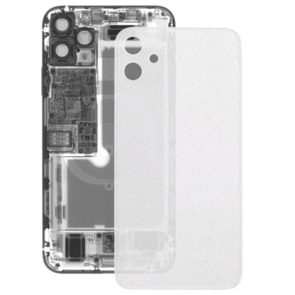 Cache arrière de batterie en verre givré transparent pour iPhone 11