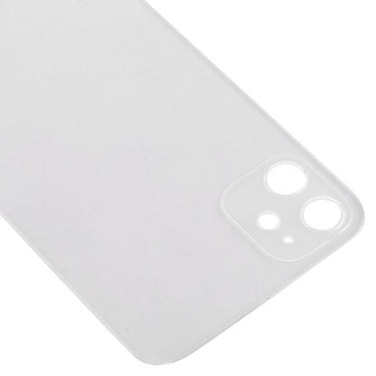 Cache arrière de batterie en verre givré transparent pour iPhone 11