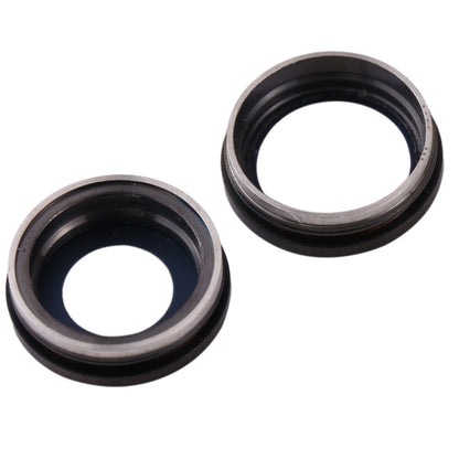 Lunette de caméra arrière 2 PCS avec cache d'objectif pour iPhone 11
