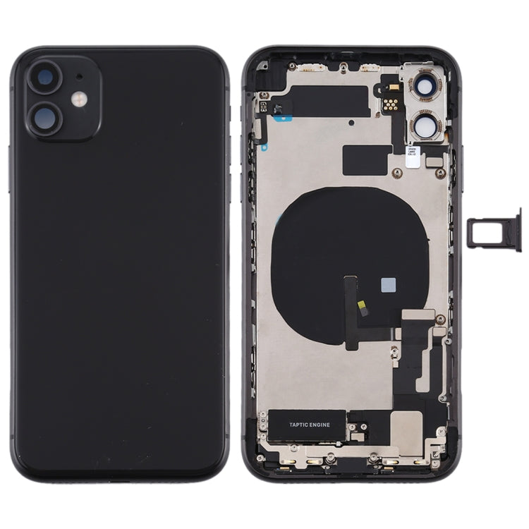 Assemblage du couvercle arrière de la batterie pour iPhone 11