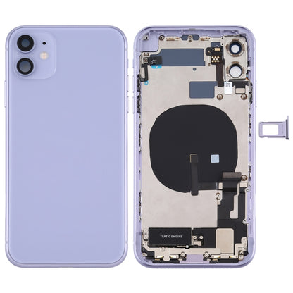 Assemblage du couvercle arrière de la batterie pour iPhone 11