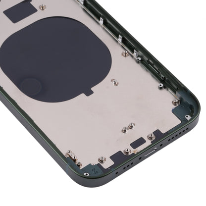 Couvercle du boîtier arrière à cadre givré avec imitation d'apparence de l'iP13 Pro pour iPhone 11