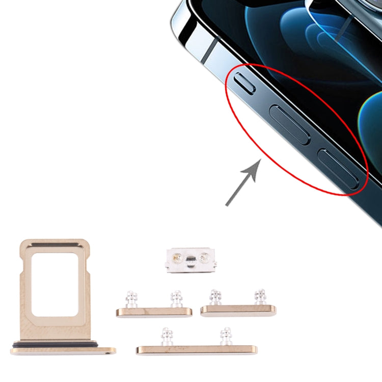 Tiroir Carte SIM + Touches Latérales pour iPhone 12 Pro