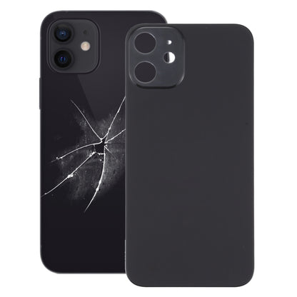 Couvercle de batterie arrière à grand trou de caméra de remplacement facile pour iPhone 12