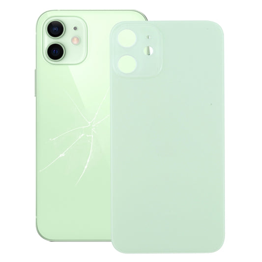 Couvercle de batterie arrière à grand trou de caméra de remplacement facile pour iPhone 12